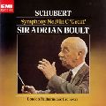 ADRIAN BOULT  / エイドリアン・ボールト / SCHUBERT: SYMPHONY NO.9 "THE GREAT" / シューベルト:交響曲第9番「ザ・グレイト」