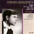 STEPHEN KOVACEVICH / スティーヴン・コヴァセヴィチ / ブラームス:ピアノ協奏曲第1番 他