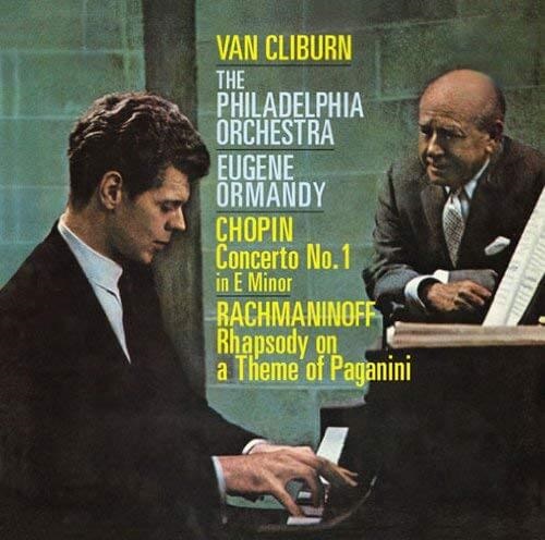 VAN CLIBURN / ヴァン・クライバーン / ショパン: ピアノ協奏曲第1番 / ラフマニノフ: パガニーニの主題による狂詩曲 