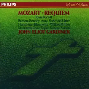 MOZART:REQUIEM / KYRIE K341/JOHN ELIOT GARDINER/ジョン・エリオット