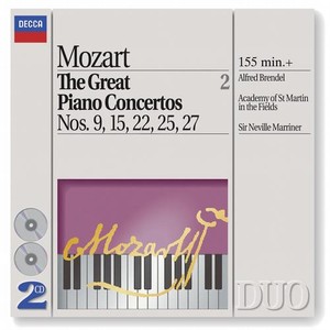 ALFRED BRENDEL / アルフレート・ブレンデル / MOZART: PIANO CONCERTOS VOL.2 (NOS.9, 15, 22, 25 & 27) 