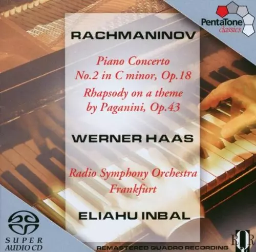 WERNER HAAS / ウェルナー・ハース / RACHMANINOV:PIANO CONCERTO NO.2/PAGANINI RHAPSODY