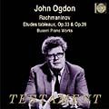 JOHN OGDON / ジョン・オグドン / RACHMANINOV:ETUDES TABLEAUX/BUSONI