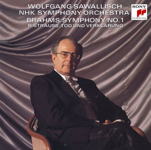 WOLFGANG SAWALLISCH / ヴォルフガング・サヴァリッシュ / ブラームス: 交響曲第1番 / R.シュトラウス: 交響詩「死と変容」
