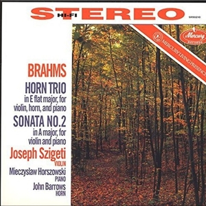 JOSEPH SZIGETI / ヨーゼフ・シゲティ / BRAHMS: VIOLIN SONATA NO.2 / HORN TIRIO (180g)