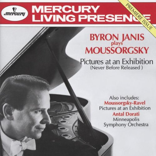 BYRON JANIS / バイロン・ジャニス / MUSSORIGSKY: PICTURES AT AN EXHIBITION(ORIGINAL PIANO VERSION / ORCHESTRA VERSION) 