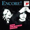 KATIA & MARIELLE LABEQUE / カティア&マリエル・ラベック / ENCORE !
