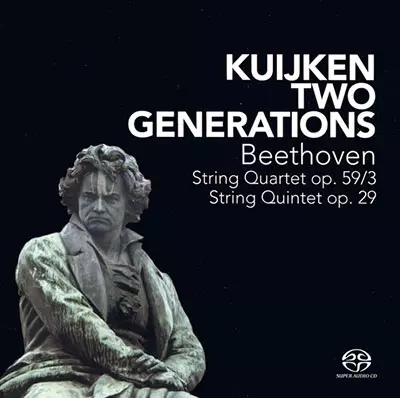 KUIJKEN QUARTET / クイケン四重奏団 / BEETHOVEN:STRING QUARTET OP59-3 / STRING QUINTET