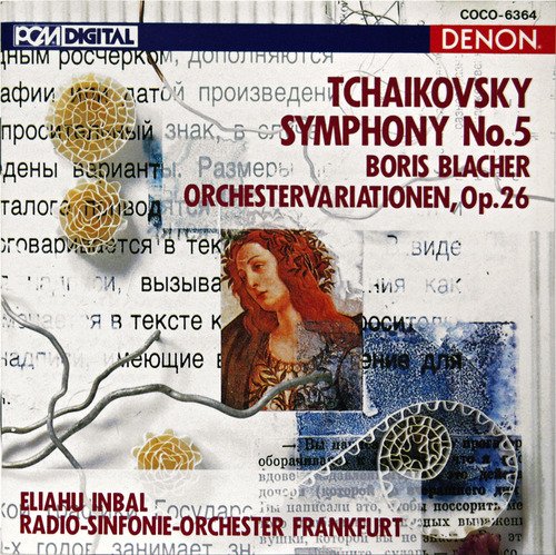 ELIAHU INBAL / エリアフ・インバル / チャイコフスキー:交響曲第5番、ほか