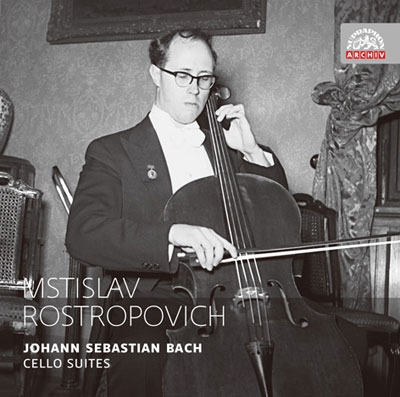 MSTISLAV ROSTROPOVICH / ムスティスラフ・ロストロポーヴィチ / バッハ:無伴奏チェロ組曲全曲 ('55年ライヴ)