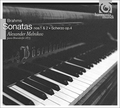 ALEXANDER MELNIKOV / アレクサンドル・メルニコフ / ブラームス: ピアノ・ソナタ 第1番 & 第2番 / スケルツォ