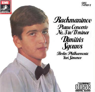 DIMITRIS SGOUROS / ディミトリス・スグロス / RACHMANINOV: PIANO CONCERTO NO.3
