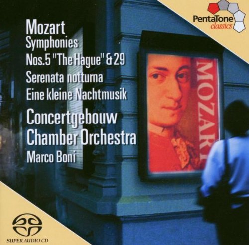 MARCO BONI / マルコ・ボーニ / MOZART: SYMPHONIES NOS.5&29/SERENADES