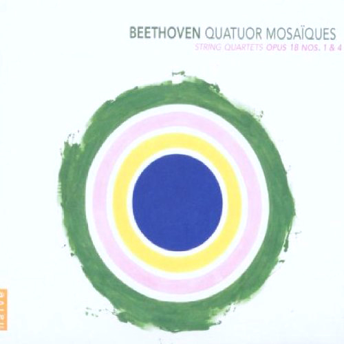 QUATUOR MOSAIQUES / モザイク四重奏団 / BEETHOVEN: STRING QUARTETS OP.18-1 & 4