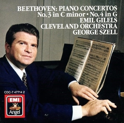 BEETHOVEN: PIANO CONCERTOS NOS.3 & 4/EMIL GILELS/エミール