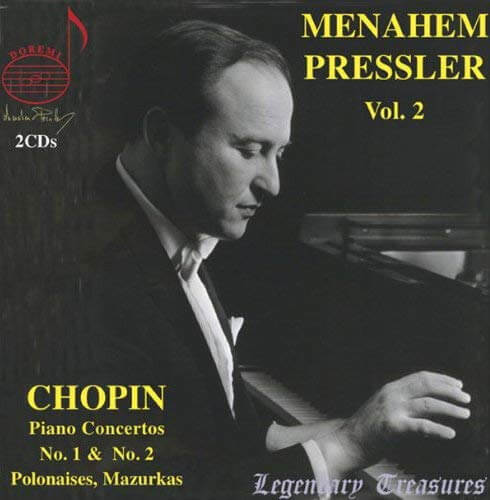 MENAHEM PRESSLER / メナヘム・プレスラー / VOL.2 - CHOPIN: PIANO CONCERTOS NOS.1 & 2, ETC