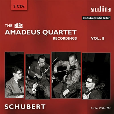 AMADEUS QUARTET / アマデウス四重奏団 / RIAS RECORDINGS VOL.2 - SCHUBERT: STRING QUARTETS NOS.9, 10, 13 - 15