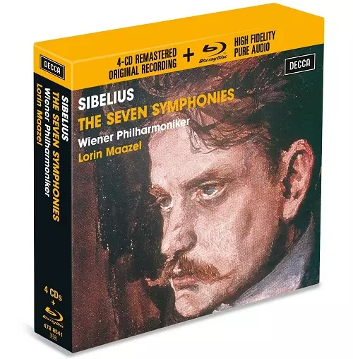 SIBELIUS:COMPLETE SYMPHONIES 1-7(4CD+1BD AUDIO)/LORIN MAAZEL