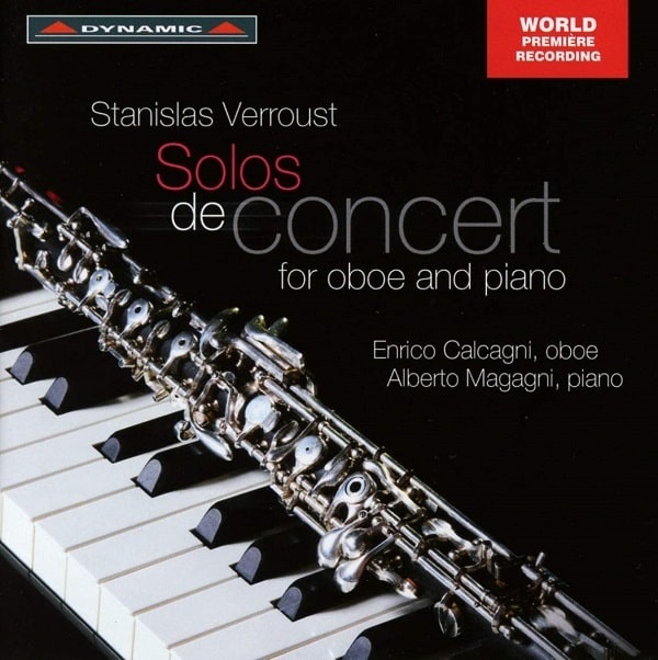 ENRICO CALCAGNI / エンリコ・カルカーニ / VERROUST: SOLOS DE CONCERT (WORKS FOR OBOE & PIANO)