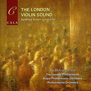 GEOFFREY SIMON (CONDUCTOR) / ジェフリー・サイモン (指揮) / LONDON VIOLIN SOUND (CD)