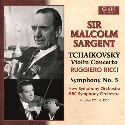 MALCOLM SARGENT / マルコム・サージェント / TCHAIKOVSKY: SYMPHONY NO.5 / VIOLIN CONCERTO
