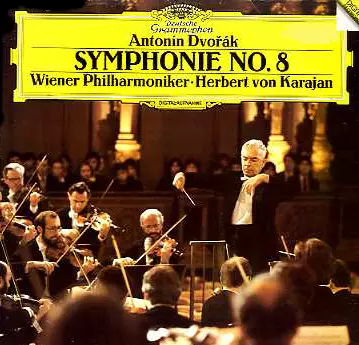 Dvorak 交響曲第8番 ソー・ジョンソン 指揮 DVORAK: SYMPHONY NO.8 (LP)/HERBERT VON KARAJAN/ヘルベルト・フォン