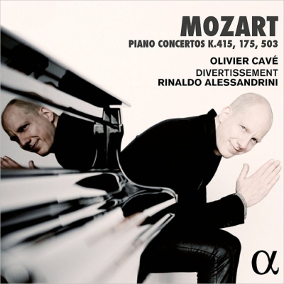 OLIVIER CAVE / オリヴィエ・カヴェー / モーツァルト: ピアノ協奏曲第5番、第13番 & 第25番