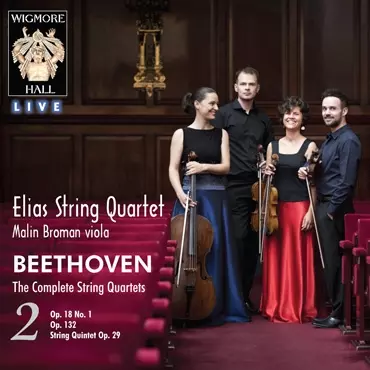 ELIAS STRING QUARTET / エリアス弦楽四重奏団 / BEETHOVEN: STRING QUARTETS VOL.2