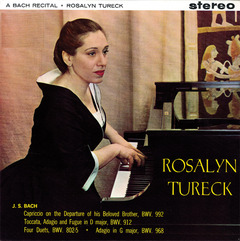 ROSALYN TURECK / ロザリン・テューレック / BACH RECITAL
