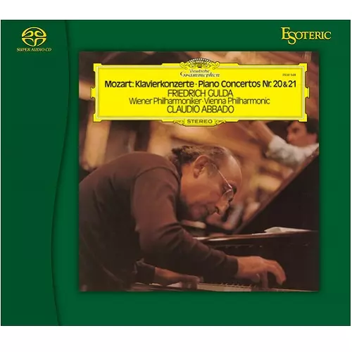 Esoteric SACD モーツァルト ピアノ協奏曲第20,21番 グルダ MOZART: PIANO CONCERTOS NOS.20 & 21 (SACD) / モーツァルト