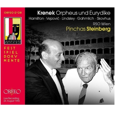 PINCHAS STEINBERG / ピンカス・スタインバーグ / KRENEK: ORPHEUS UND EURYDICE