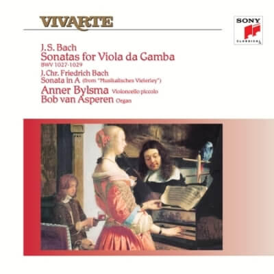ANNER BYLSMA / アンナー・ビルスマ / BACH: SONATAS FOR VIOLA DA GAMBA (LP)