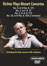 SVIATOSLAV RICHTER / スヴャトスラフ・リヒテル / MOZART: PIANO CONCERTOS (DVD)