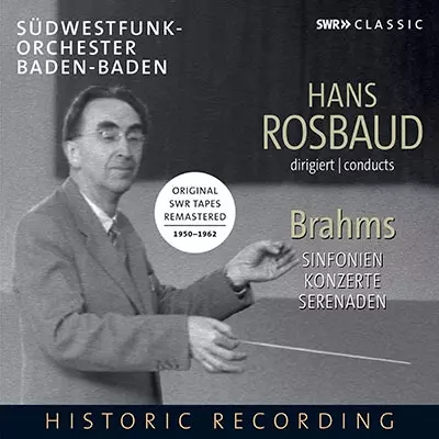 HANS ROSBAUD / ハンス・ロスバウト / ROSBAUD CONDUCTS BRAHMS