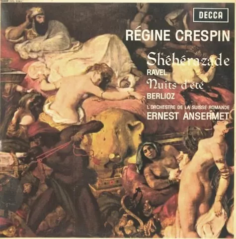 REGINE CRESPIN / レジーヌ・クレスパン / RAVEL: SCHEHERAZADE / BERLIOZ: LES NUITS D'ETE  (RE-ISSUE / 180gLP)