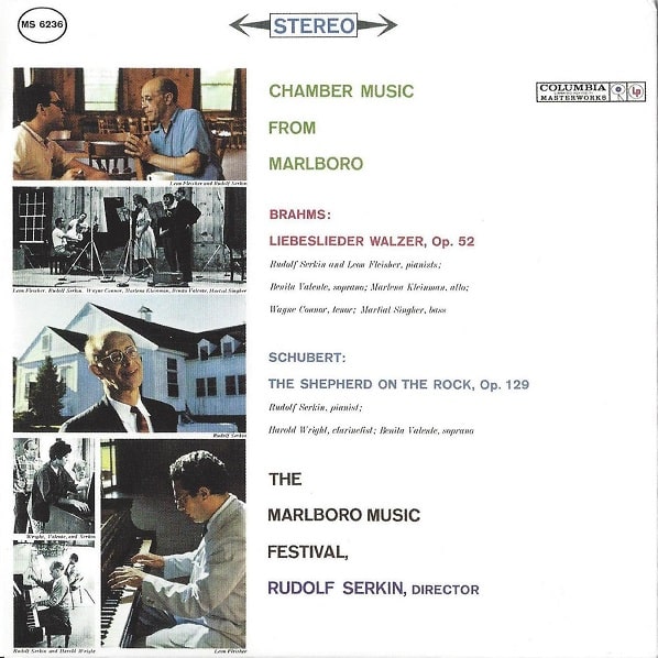 RUDOLF SERKIN / ルドルフ・ゼルキン / CHAMBER MUSIC FROM MARLBORO - BRAHMS & SCHUBERT (180gLP)