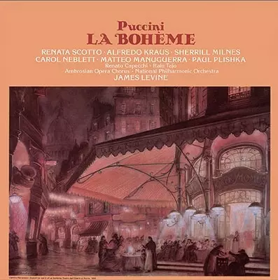 【中古】 ラ・ボエーム/ＣＤ/POCH-1137 プッチーニ:歌劇「ラ・ボエーム」/JAMES LEVINE/ジェイムズ