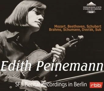 EDITH PEINEMANN / エディト・パイネマン / SFB RECITAL RECORDINGS IN BERLIN
