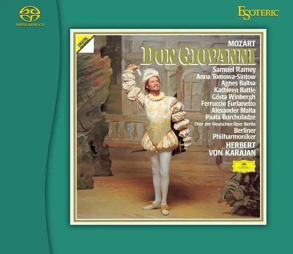 エソテリックSACD　モーツァルト ドン・ジョヴァンニ　カラヤン MOZART: 