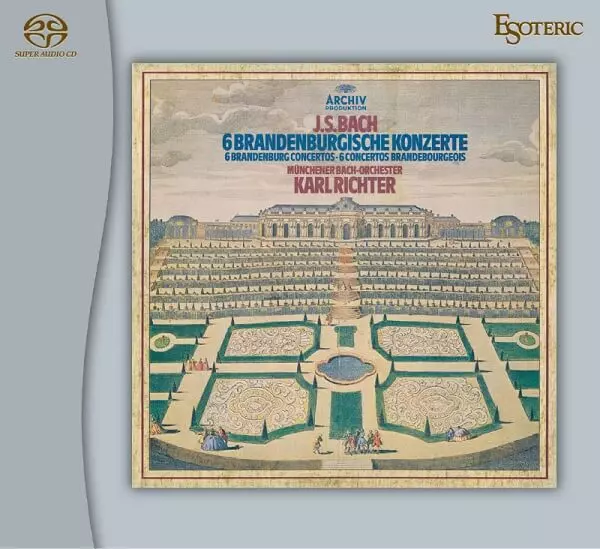 【未開封】SACD Esoteric　バッハ　ブランデンブルク協奏曲　リヒター ESOTERIC SACD】リヒター／J.S.バッハ：ブランデンブルク協奏曲