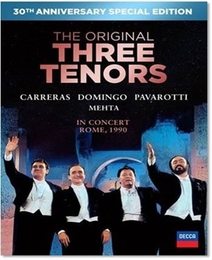 THREE TENORS (L.PAVAROTTI, J.CARRERAS & P.DOMINGO) / 3大テノール (パヴァロッティ、カレーラス & ドミンゴ) / THE ORIGINAL THREE TENORS (CD + DVD)