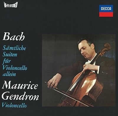 MAURICE GENDRON / モーリス・ジャンドロン / バッハ:無伴奏チェロ組曲(全曲(2SACD/LTD)