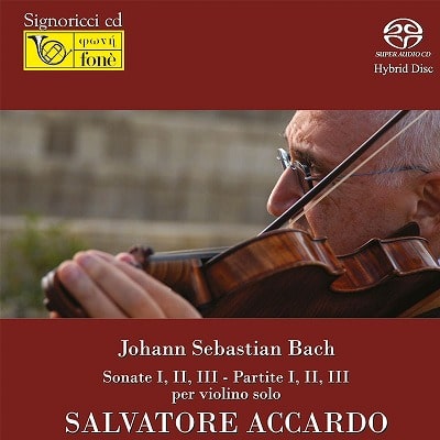 SALVATORE ACCARDO / サルヴァトーレ・アッカルド / バッハ: 無伴奏ヴァイオリンのためのソナタ & パルティータ全曲 (2SACD)