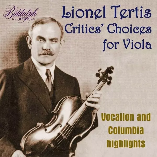 LIONEL TERTIS / ライオネル・ターティス / CHRITICS' CHOICES FOR VIOLA
