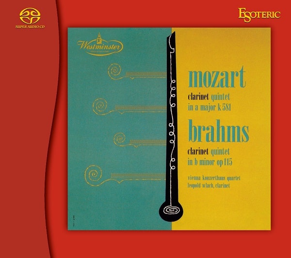 LEOPOLD WLACH / レオポルト・ウラッハ / MOZART & BRAHMS: CLARINET QUINTET (SACD) / モーツァルト & ブラームス: クラリネット五重奏曲 (SACD)