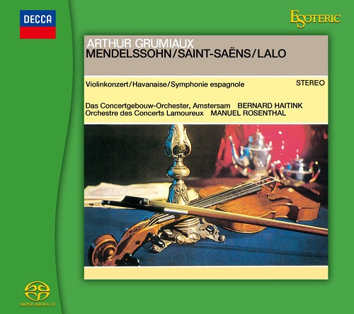 ARTHUR GRUMIAUX / アルテュール・グリュミオー / メンデルスゾーン: ヴァイオリン協奏曲 / ラロ:スペイン交響曲、他 (SACD)