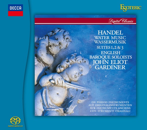 JOHN ELIOT GARDINER / ジョン・エリオット・ガーディナー / HANDEL: WATER MUSIC / MUSIC FOR THE ROYAL FIREWORKS (SACD) / ヘンデル: 水上の音楽、王宮の花火の音楽 (SACD)