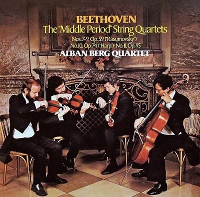ベートーヴェン: 中期弦楽四重奏曲集(2SACD/LTD)/ALBAN BERG QUARTETT 