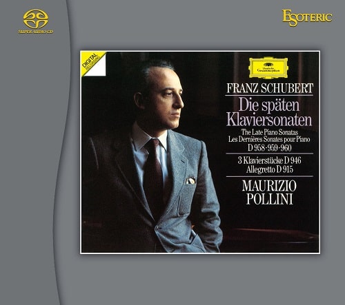 MAURIZIO POLLINI / マウリツィオ・ポリーニ / SCHUBERT: PIANO SONATAS NOS.20 & 21 (SACD) / シューベルト: ピアノ・ソナタ 20 & 21番 (SACD)
