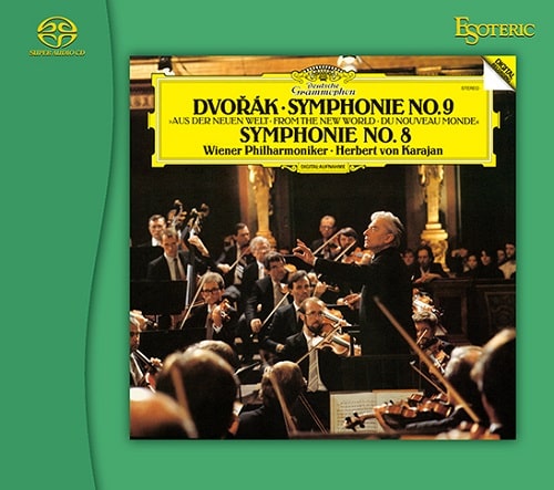 ドヴォルザーク:交響曲8&9番 (SACD)/HERBERT VON KARAJAN/ヘルベルト・フォン・カラヤン/限定生産 / SACD